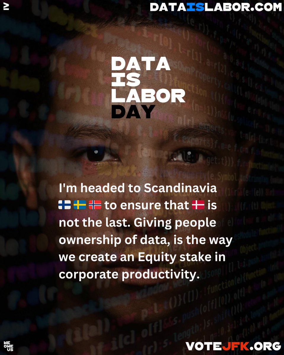 JFKii's tweet image. It&apos;s #LaborDay my favorite holiday! Let me show you how we can increase your income. Join us Oct 2 on #DataIsLabor Day at Columbia University in Harlem and I&apos;ll demonstrate how policies I&apos;ve written in 🇪🇺 can be used in 🇺🇸 Congress.

RSVP 👇🏼 jamesfeltonkeith.com/event-details/…