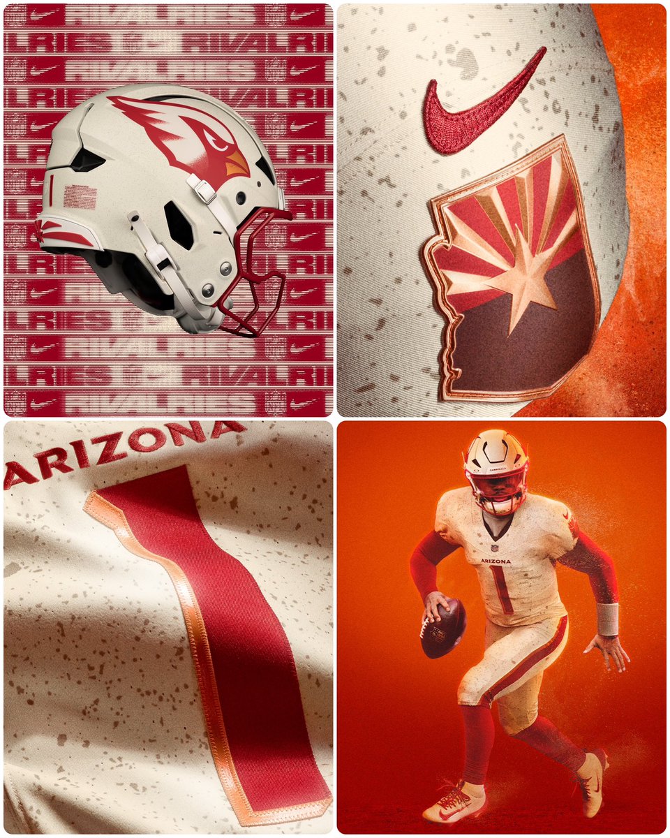 Best Rivalries uniform in the NFL belongs to ...

The Arizona Cardinals.