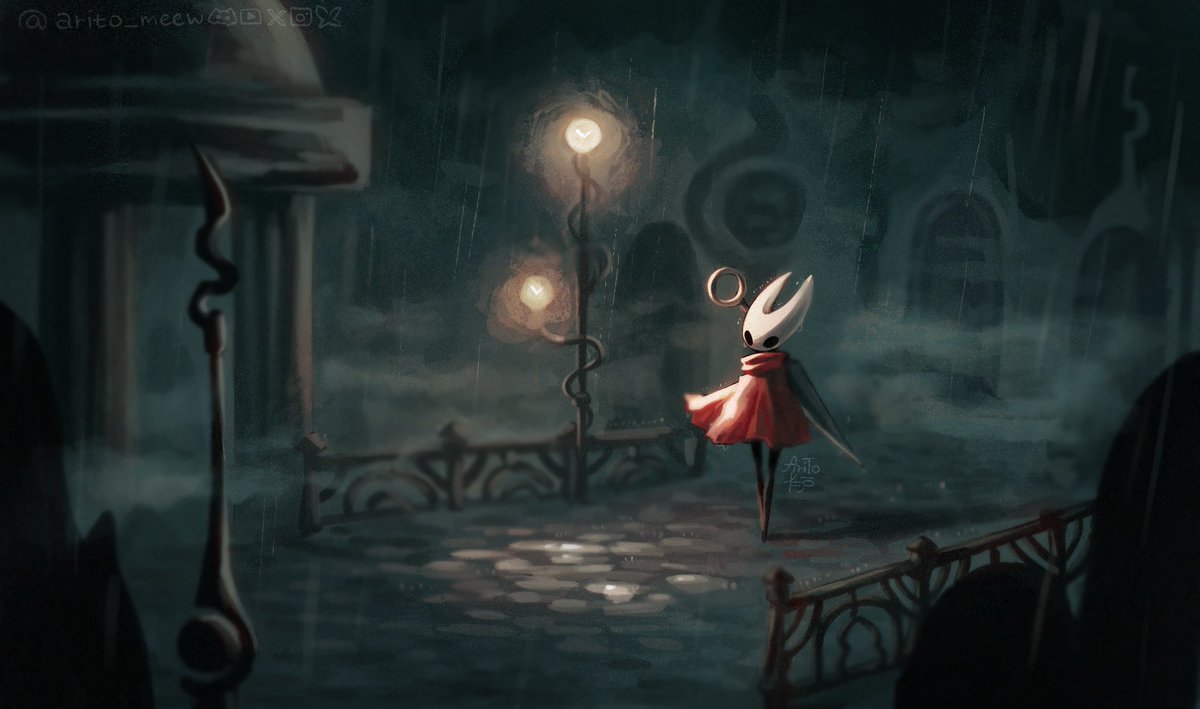 arito_meew's tweet image. #Hollowknight #Silksong