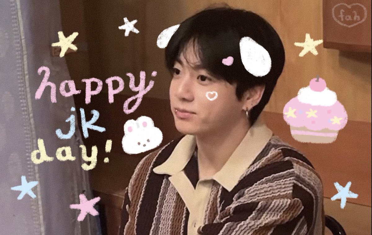 7xstudio's tweet image. 🐰🎂 #HAPPYJKDAY