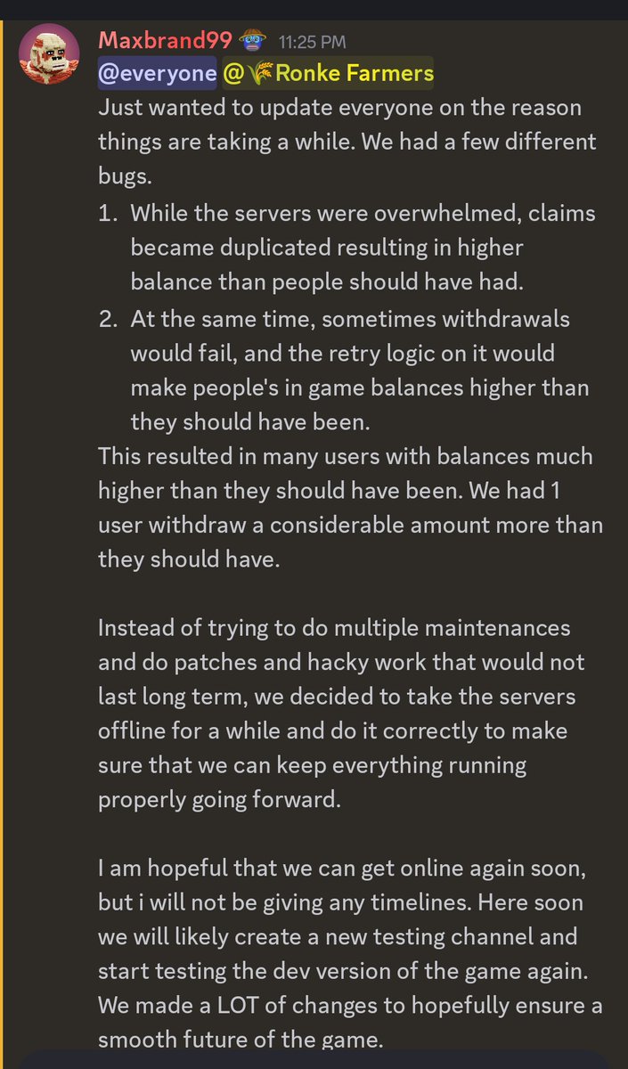 Don't worry ser dev <a href="/RonkeOnRon/">Ronin Monke</a>
We will patiently wait.

Hence, the countdown for this also already lives! No need to rush. 

Good tek needs time.
The destination remains the same.

📍🌕
