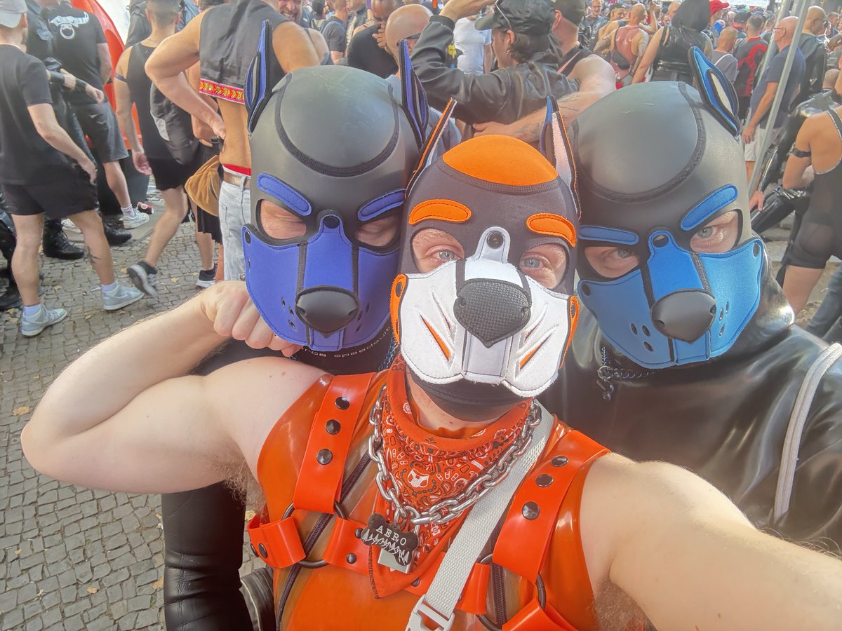 Folsom EU street fair with <a href="/PupXolo_/">Xolo</a> and the bestest boy <a href="/Sieberr15/">Sieberr 🔜 Folsom Berlin 2025 , ...</a>!