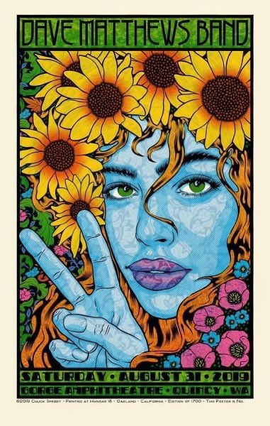 #DaveMatthewsBand 
The Gorge Amphitheater 
George, WA, 8/31/19