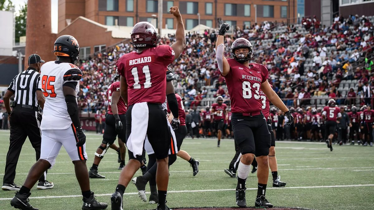 After a great night in Durham I am blessed to have received an offer from North Carolina Central University!!