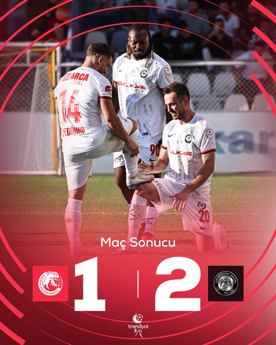 Ankara’da 3️⃣ puan bizim 🔴⚫️

MAÇ SONUCU | [1-2]

#AKGvÇFK