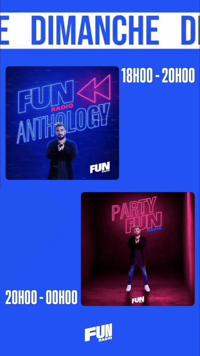 Bonne fin de week-end, on se retrouve de 18 heures à minuit sur <a href="/funradio_fr/">Fun Radio France</a>
