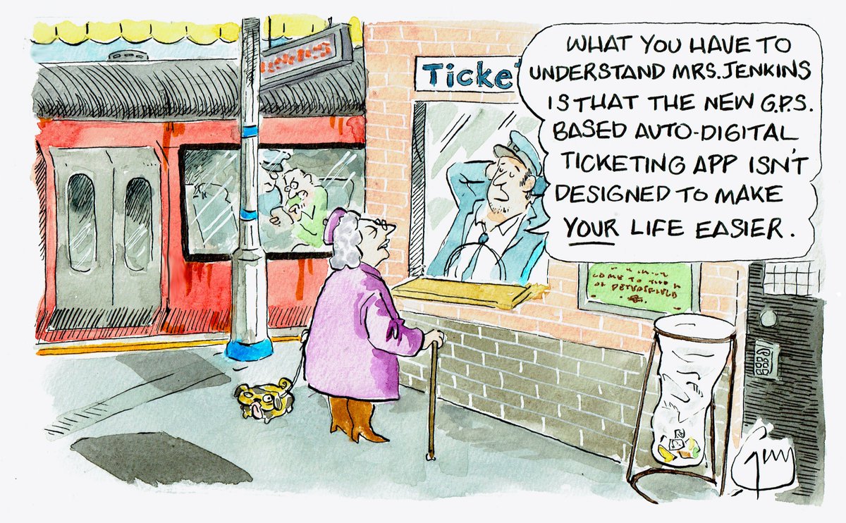 Editorial front page cartoon for Monday's <a href="/MetroUK/">Metro</a> <a href="/MetroPicDesk/">Metro Picture Desk</a> #Railway #trains