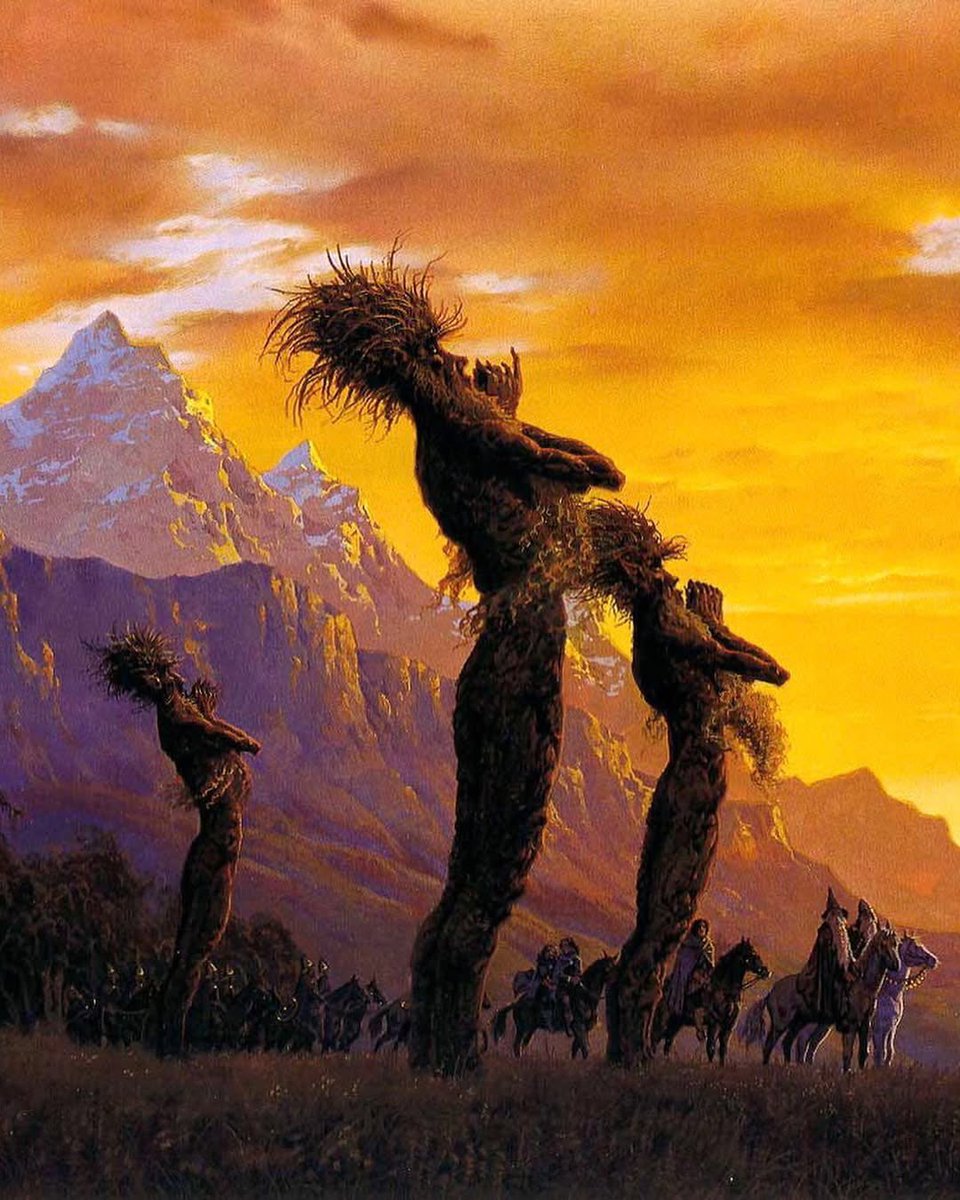 HeavyMetalInk's tweet photo. The Lord of the Rings art by Ted Nasmith (born in 1956) ✨ https://t.co/sLaoPdEU0o