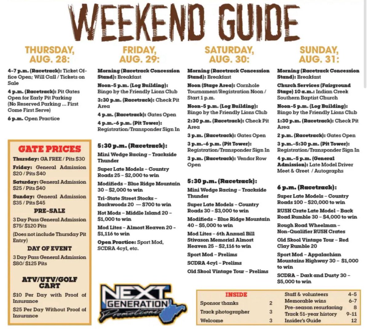 Tyler County Speedway tweet media