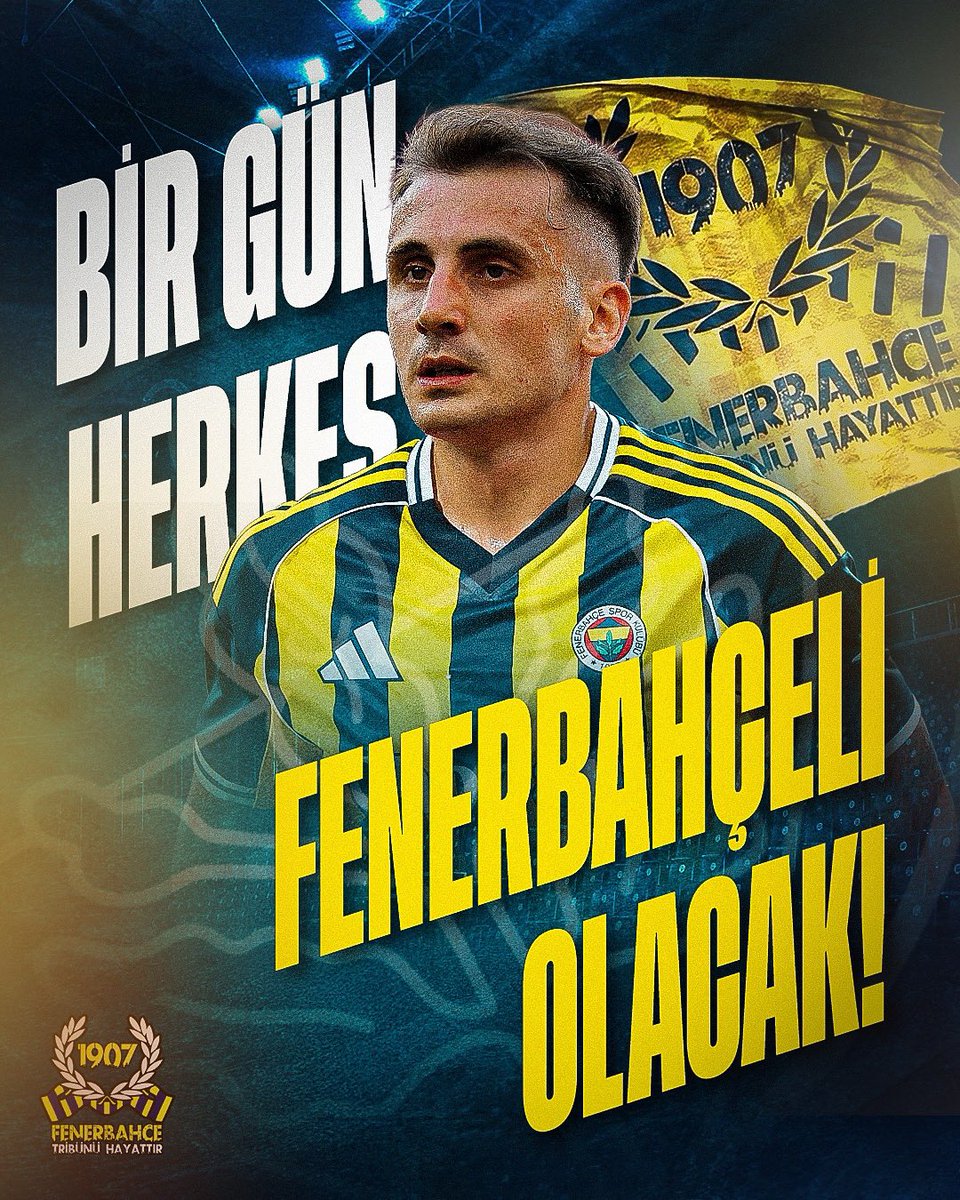 Fenerbahçemize hoş geldin Kerem Aktürkoğlu! #KeremAktürkoğlu

#FenerbahçeTribünüHayattır