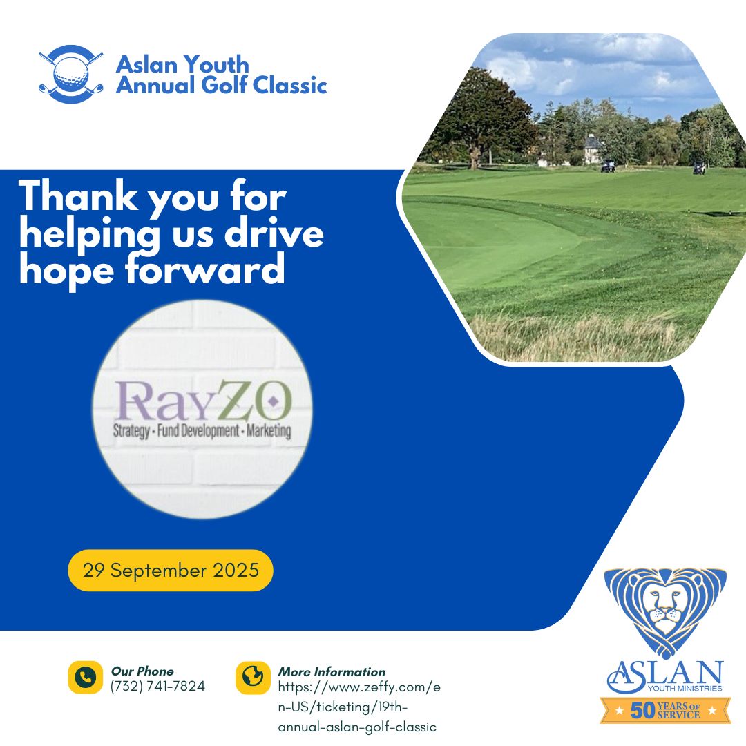 AslanYouth's tweet photo. ⛳️ We are so grateful to @rayzo for supporting the Aslan Youth Ministries Annual Golf Classic! Your partnership helps us continue to change lives and build brighter futures for youth in our community.

#Golf #GolfClassic #AslanYouth #RayZO https://t.co/KrcKUf7svA