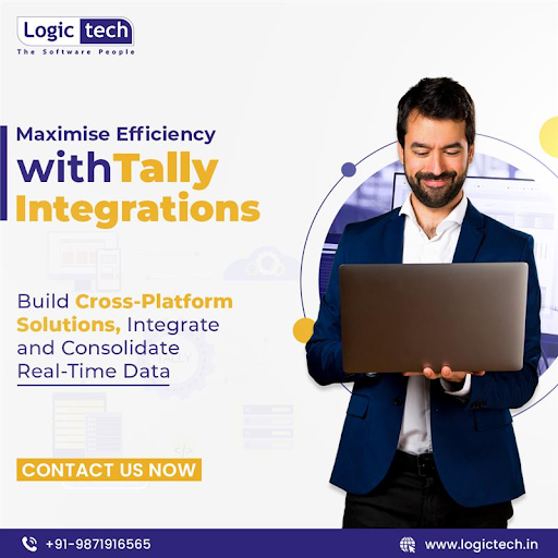 LogictechSol's tweet image. Boost your business efficiency with TallyPrime integrations! ⚙️
Whether it’s Tally-to-Tally, external apps, or web services, TallyPrime makes data syncing a breeze! 🔄
Ready to streamline your business? Book a FREE demo now! 💼