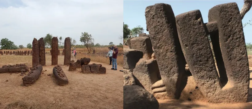 The megaliths of Wassu (Gambia) and Wanar (Senegal).
africanhistoryextra.com/p/the-ancient-…