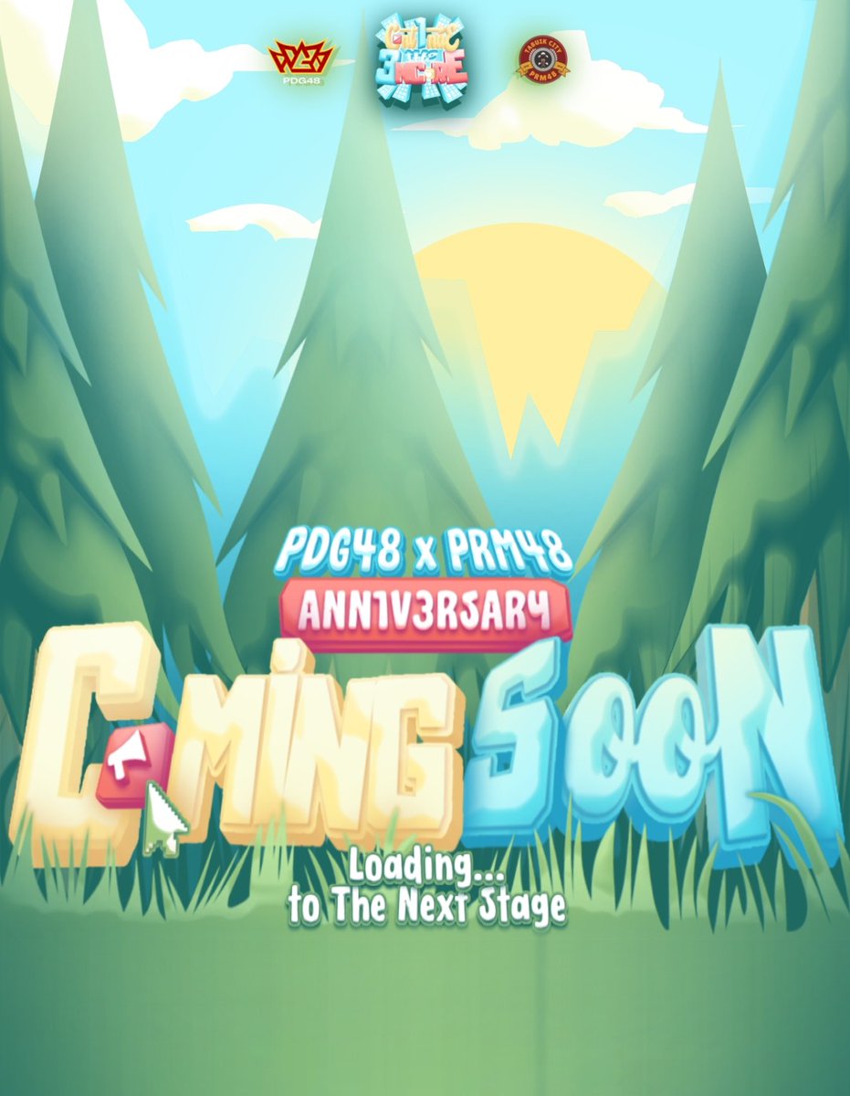 PDG48OFC's tweet photo. 🎮 Loading… to The Next Stage! 🎮
Masih rahasia nih, tapi pastinya bakal seru abis! 🤩
Stay tuned buat momen Ann1v3rsary PDG48 x @prm48tabuik yang pastinya lebih gokil dari sebelumnya! 🔥
#ContinueTheEncore #PDG483rdAnniversary #SatahunBatabu1k #PDG48 #PRM48TabuikCity https://t.co/v41sIQkXUR
