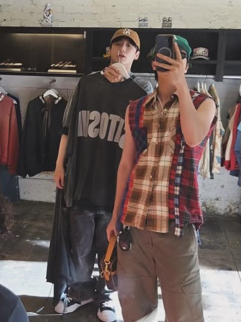 JJK_Times's tweet photo. so jungkook did end up getting this t-shirt love finding that out 🤍

check out his birthday video shared by BTS Official YouTube &amp; Instagram
https://t.co/40AhLl4XU7
https://t.co/Y2QDEZb9Lz https://t.co/1GUBoz91na