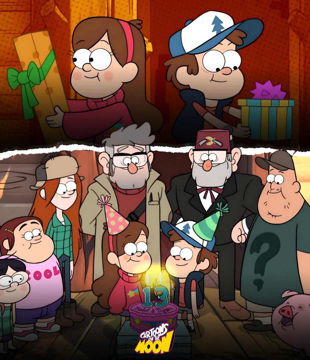 Según el canon de Gravity Falls, Dipper y Mabel cumplen 26 AÑOS el día de hoy