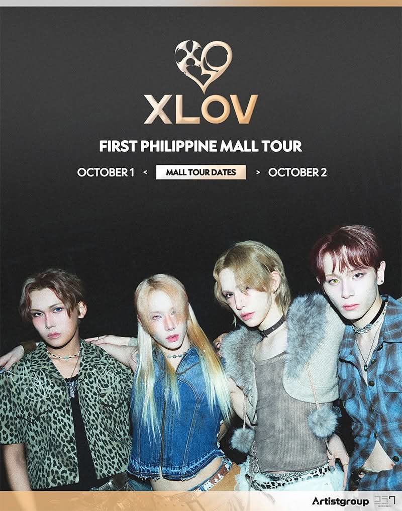XLOV is coming to Manila!

Gear up as embark on mall tour on October 1 and 2!

More details coming soon!

#XLOVinMANILA #XLOV #엑스러브