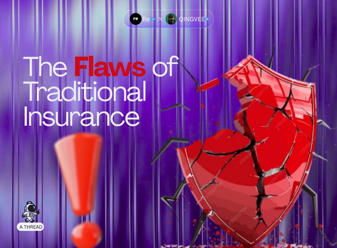 TheQingVee's tweet image. every year, trillions of dollars flow through the global insurance and reinsurance market.

yet most of it gets locked in infrastructures we do not trust.

in fact, policyholders pay a lot to get delayed payouts.

middlemen inflate costs.

and customers are sidelined with little…