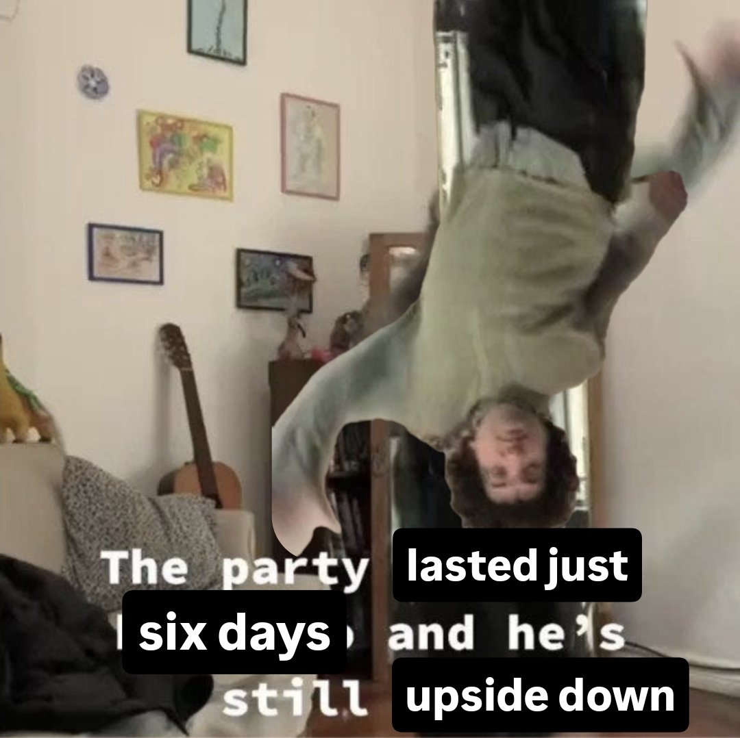 who else is still upside down ¿¿¿¿