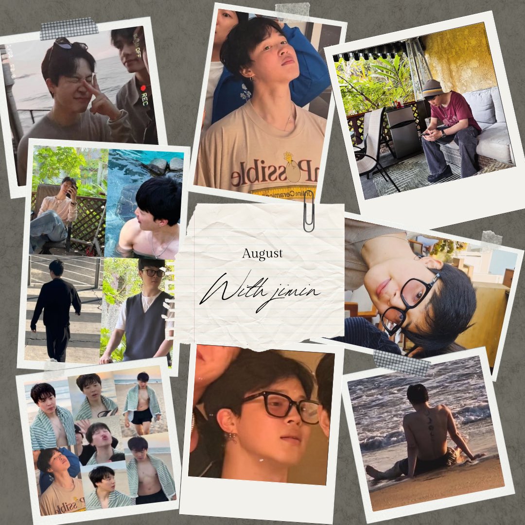cocojm_0t7's tweet photo. August with Jimin ——— ⋆. 𐙚 ˚ https://t.co/TZFqwGbdOb