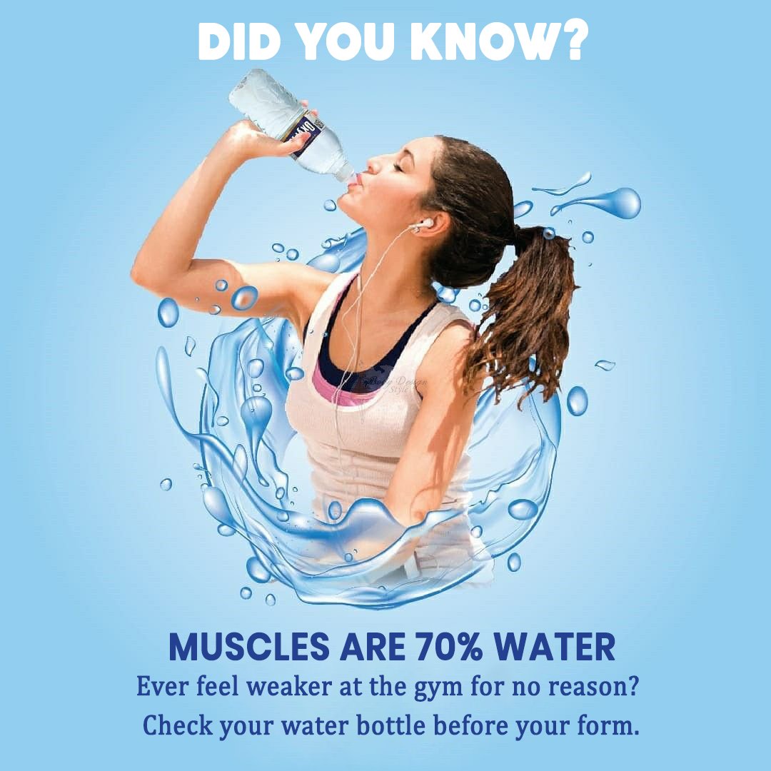 BodyDesignStyle's tweet image. Gym rule #1: If you’re weak, you’re probably just thirsty 💧
Follow for more tips.
Share with your friends and family.

#hydrateordiedrate #watergym #fitandfueled