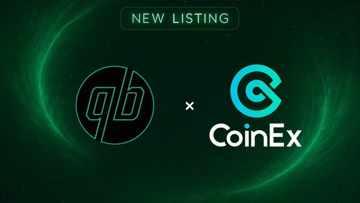 🚨 Big news: $QTC will be listed on <a href="/coinexcom/">CoinEx Global</a>!

CoinEx, with over 10M+ users across 200+ countries and 1200+ listed assets, has established itself as one of the leading global crypto exchanges.

A major step towards making QTC more accessible for a global audience.

Trading will