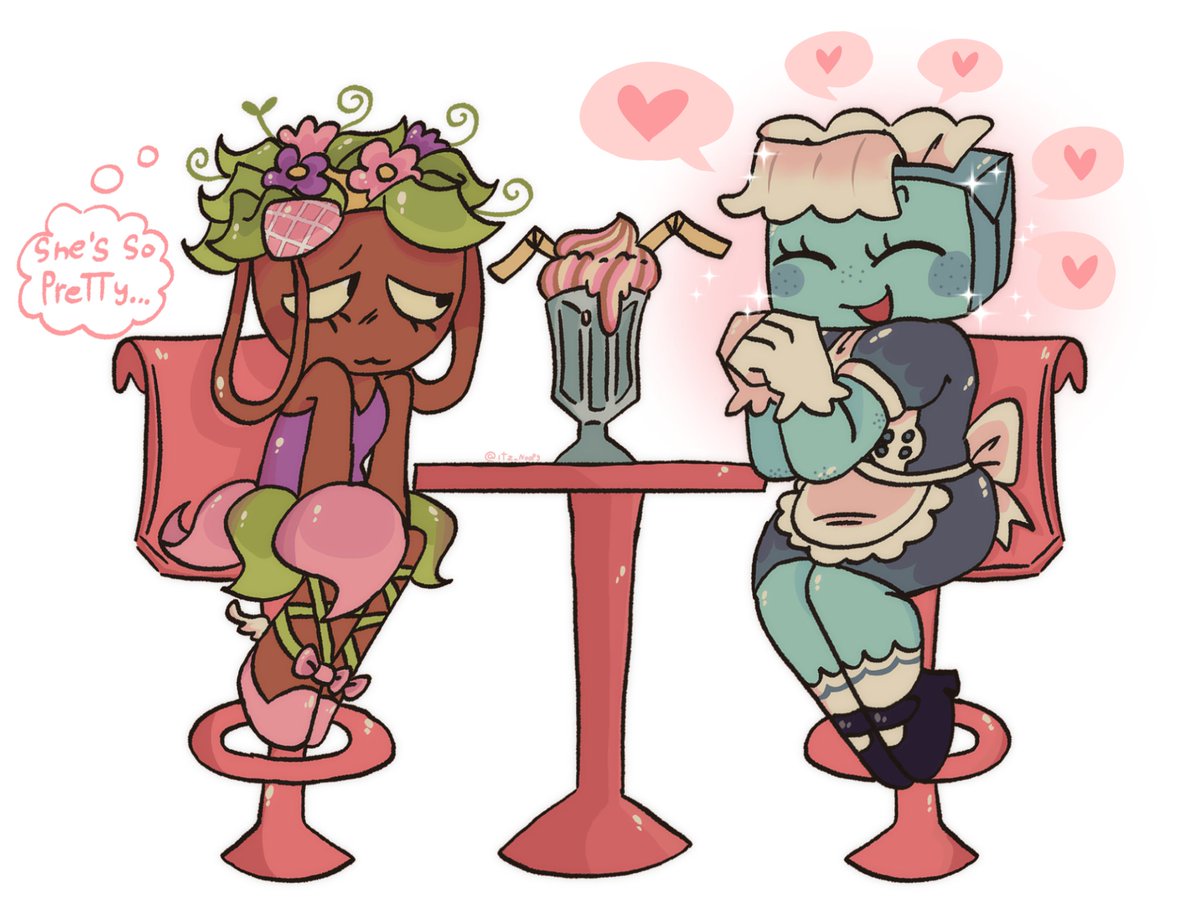 itz_noopy's tweet image. Lil buddy can&apos;t handle a lot
#dandysworldart 
#springcleaning