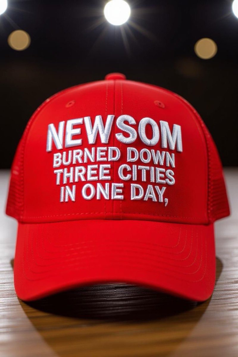 Another hat for Newsom
