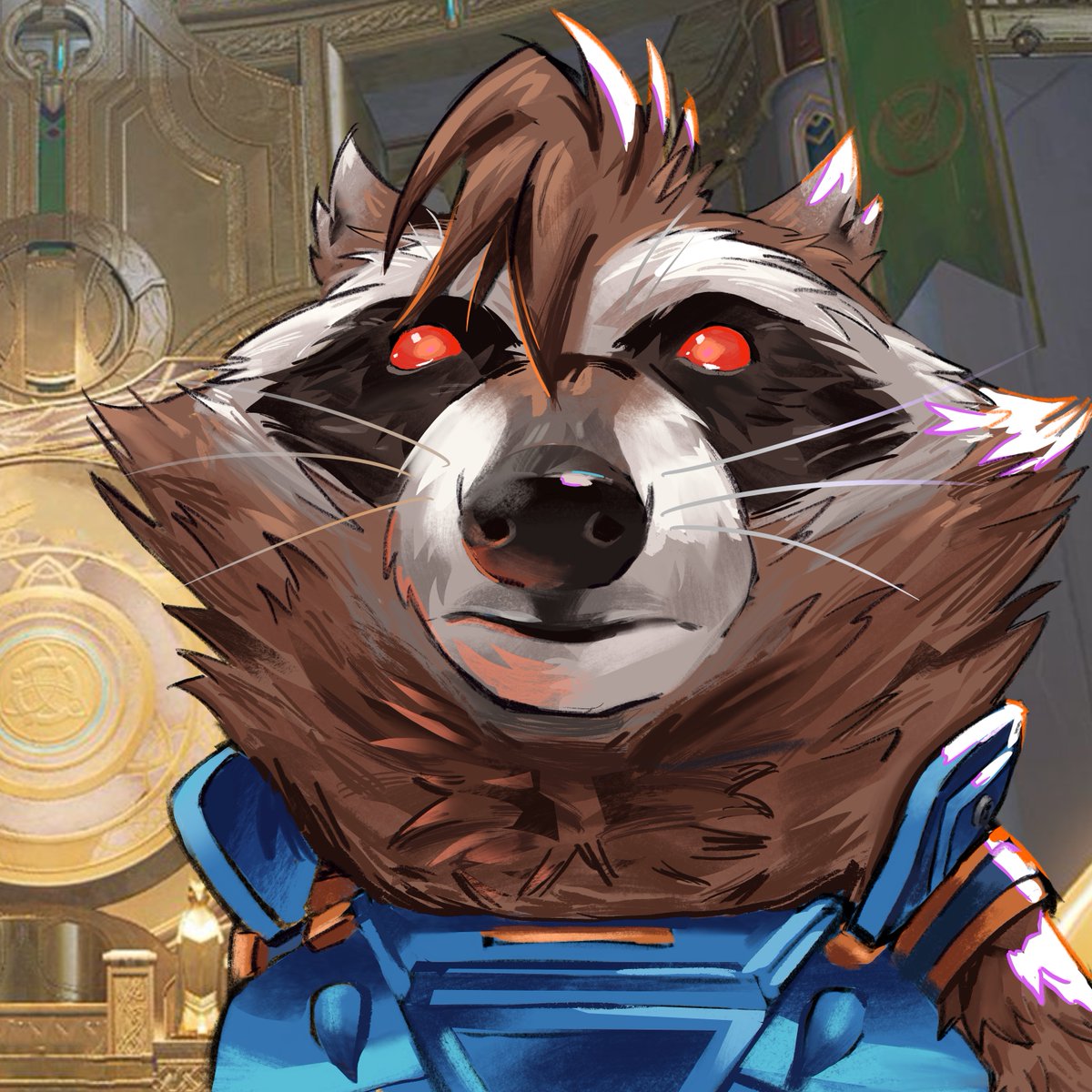 Who you calling a raccoon?
#MarvelRivals #rocketraccoon