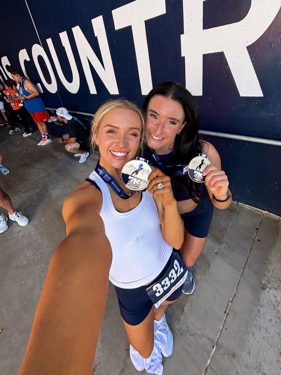 Happy 7K Day, #BroncosCountry! Congrats to all who ran, especially two of our own - DBC Zoe and DBC Sam 🏅