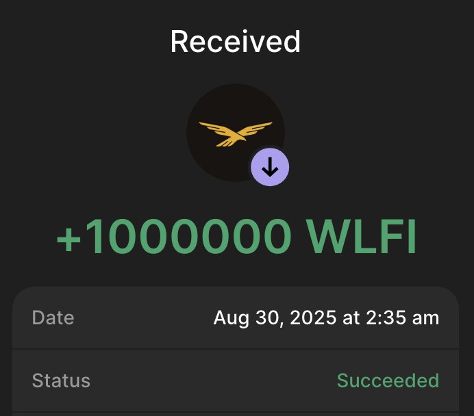 Shifat360's tweet photo. I'M OFFICIALLY Giveway A $WLFI MILLIONAIRE! 🚀

As I Promised, I Want To Change Somebody's Life—Giving Away 100,000 $WLFI (~$20,000) 5 Lucky Winner On Sep 1

Like, RT, Follow @shifat360 And Comment 'DONE' to Enter.

Winner Announced in 72h! 🚀 #Giveaway #MiLLiONS https://t.co/ohrTiM1Ytp