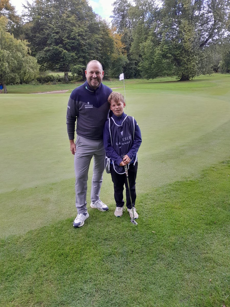 Congratulations to Marcus brier on a terrific win at the wonderful Galgorm castle. 1sr round under par as a senior  for me today, small beginnings, top fun with my boy  Freddie howell  💪<a href="/BlackDesertUT/">Black Desert Resort</a>  <a href="/_legendsTour/">LegendsTour_EU</a> <a href="/MashieGolfUK/">MASHIE Golf</a> <a href="/ItsTradeNation/">Trade Nation</a> <a href="/UKEnterprise/">EnterpriseUK</a> <a href="/LochLomondMalts/">Loch Lomond Malts</a>