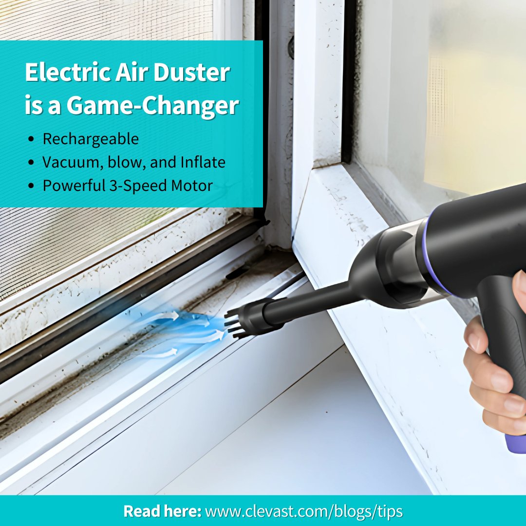 Dust loves to hide in the tiniest corners of your home, but we’ve got clever tricks to reach them all! ✨ Discover how to keep your space clean and fresh with ease! 😍 

Read more! 👉 clevast.com/blogs/tips

#Clevast #cleaning #homecleaning #cleaningtips #cleaninghacks