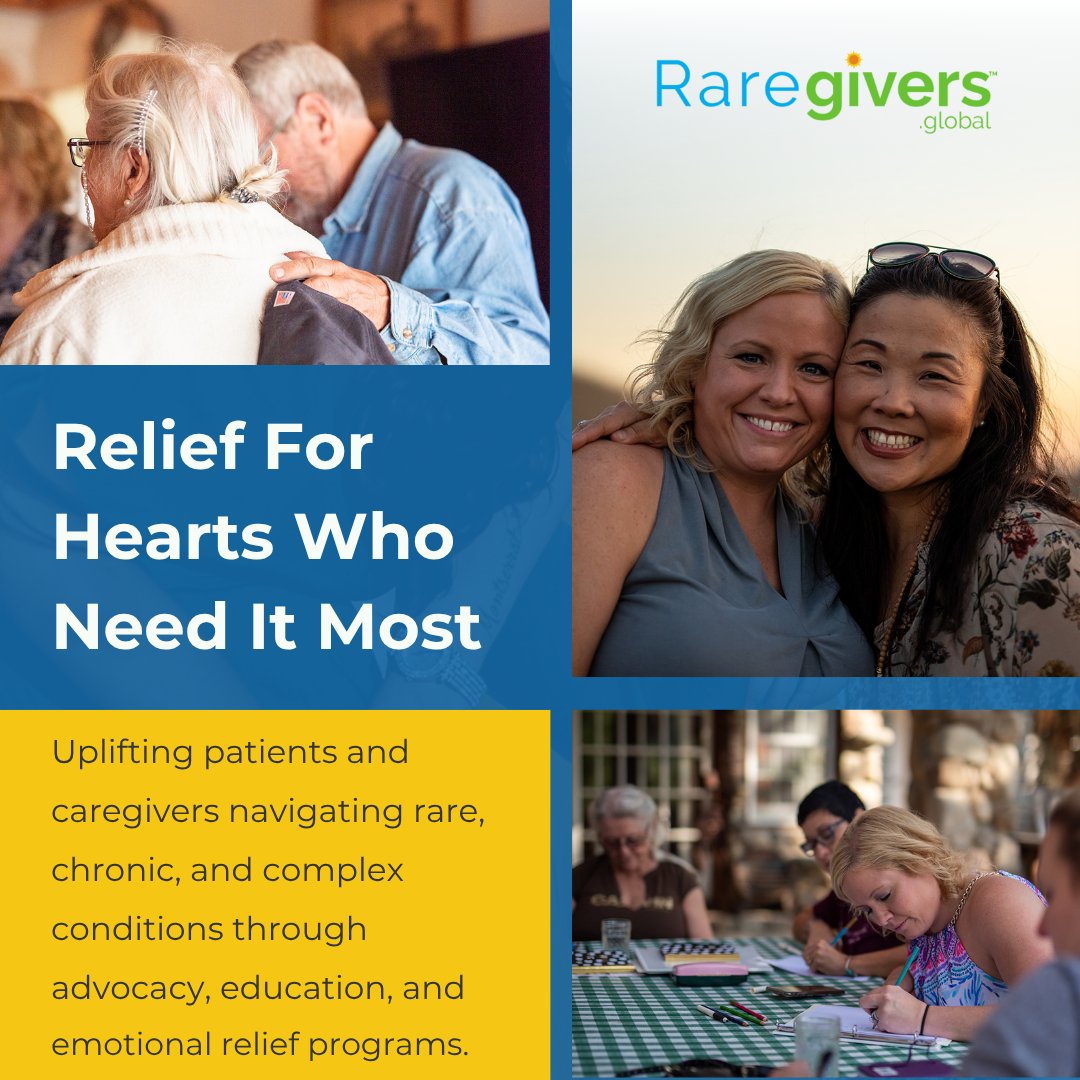 raregivers's tweet photo. ☀️ Who are we? We’re Raregivers—a nonprofit dedicated to uplifting patients, caregivers, and professionals impacted by rare, chronic, and complex conditions.

Learn more about how to get involved on our website: https://t.co/YZgn0NB19e https://t.co/yKEV9Pwufo