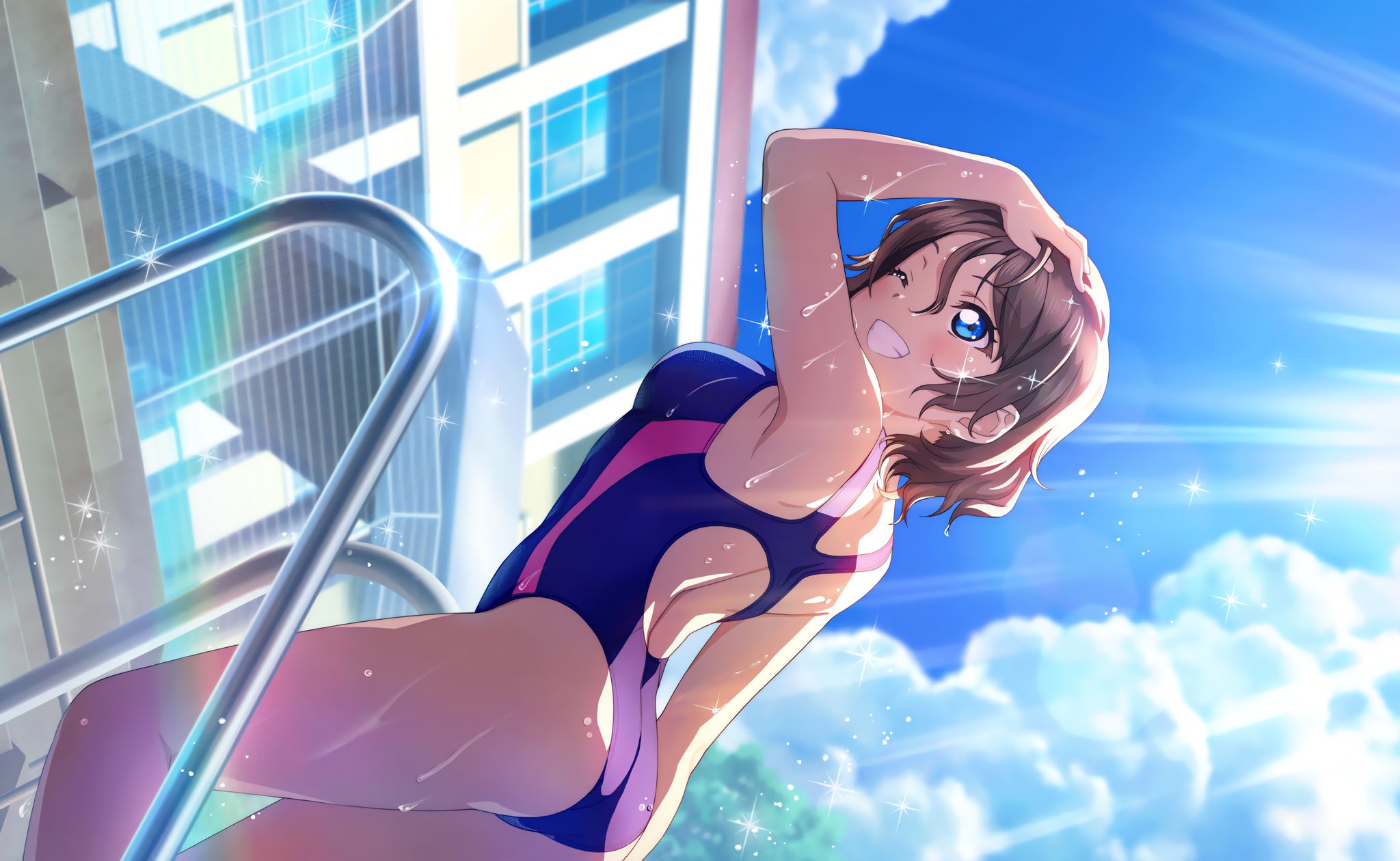 渡辺曜のSP(耀う水面/サインカード) 渡辺曜のSP(耀う水面/サインカード)