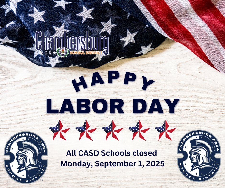 Reminder: All schools will be closed Monday, September 1, in observance of the Labor Day holiday. We hope everyone enjoys a safe and restful long weekend!
#LaborDayWeekend #SchoolClosed #FamilyTime