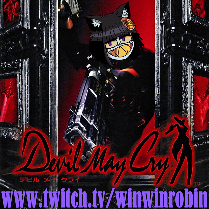 In 1 hour we will begin our journey in DEVIL MAY CRY! It's time to finally tackle this beloved series! I heard it's about a guy who eats pizza and his hot brother so I'm sure we're in for such a chill time! Wonder what the gun on the cover is even for....