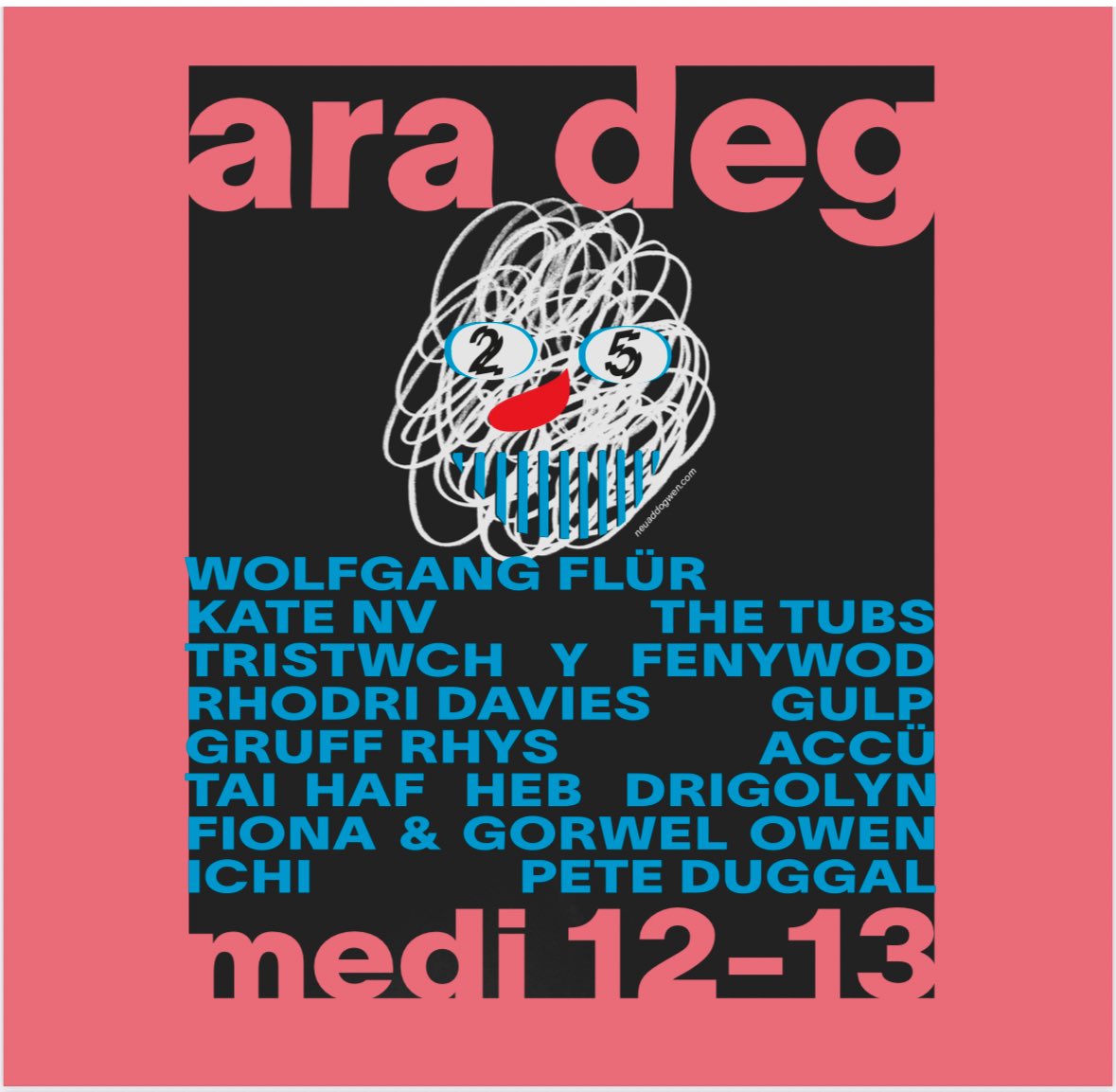 Ara Deg, Bethesda, Gwynedd 12-13 / 9 / 25

🎟️neuaddogwen.com/ara-deg-2025/