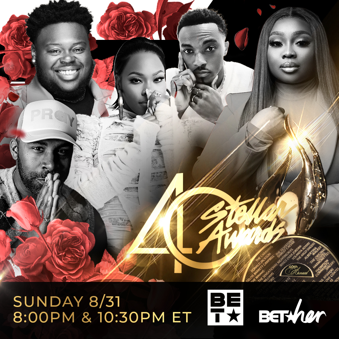 🌟Watch tonight @bet 8pm &amp;10:30pm 40th Annual #StellarAwards @thestellars Hosts <a href="/cecewinans/">CeCe Winans</a> <a href="/bebewinans/">BeBe Winans</a> Performers <a href="/pastormurph/">William Murphy</a> <a href="/jonmcreynolds/">Jonathan McReynolds</a> <a href="/pastorjnelson/">Jason Nelson</a> <a href="/jamalroberts_s/">Jamal Roberts ❂</a> <a href="/tashacobbs/">Tasha Cobbs Leonard</a>  #TashaPageLockhart <a href="/NathanDavisJr/">NDJ</a> #DottiePeoples <a href="/adiasings/">Adia</a> &amp; More bit.ly/1RvJZcL