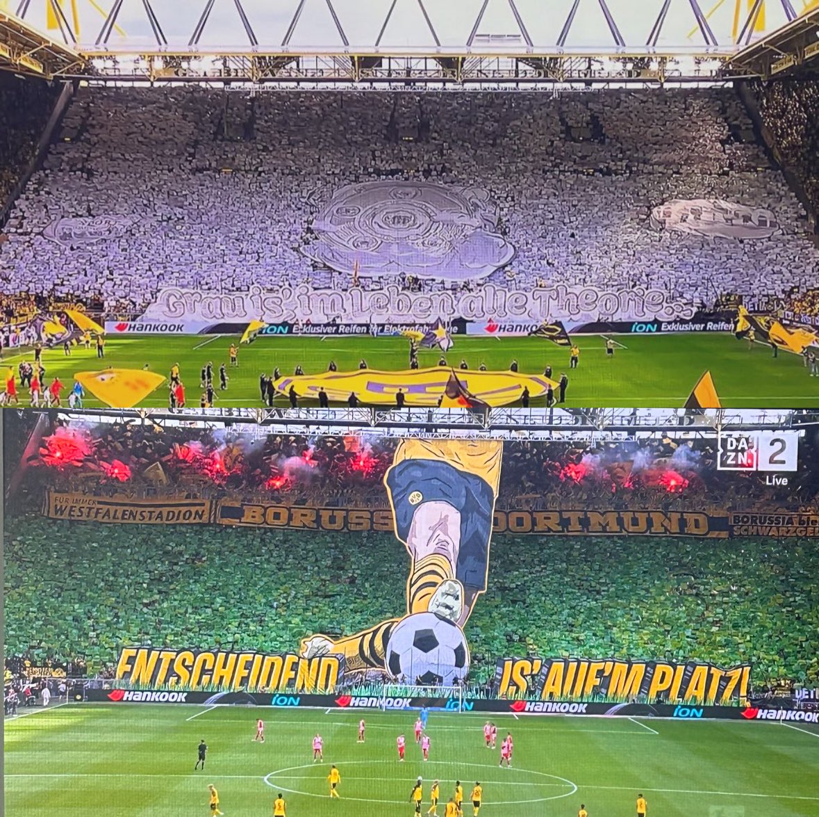 AroooBVB's tweet image. &amp;gt;&amp;gt; Grau is&apos; im Leben alle Theorie… Entscheidend is&apos; auf&apos;m Platz. &amp;lt;&amp;lt; 

#BVB