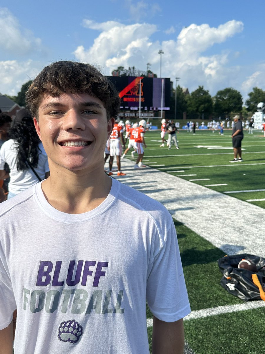 I had a great time at Mercer this weekend. Thank you to <a href="/CoachJones_25/">Fred Jones</a> for the gameday invite!