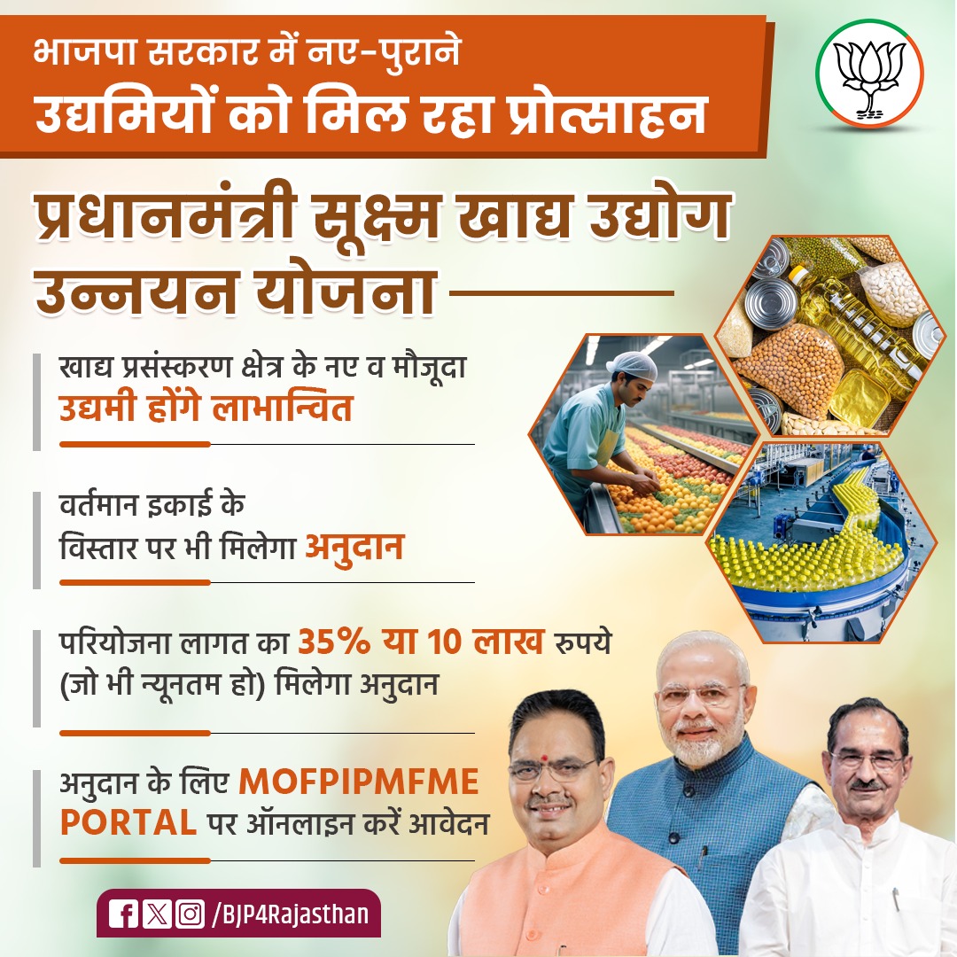 भाजपा सरकार में नए-पुराने उद्यमियों को मिल रहा प्रोत्साहन!