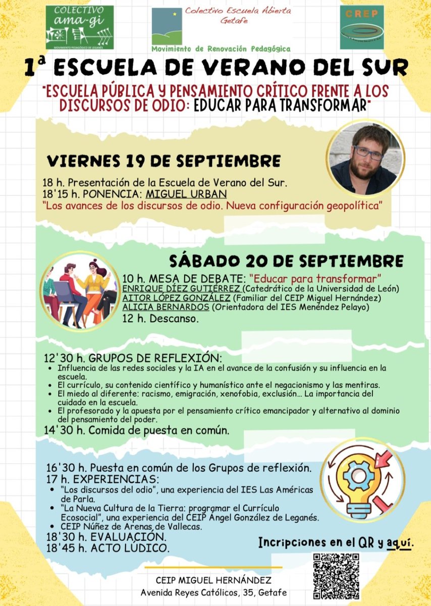 ¡Ya falta muy poco! Podéis inscribiros en el siguiente enlace:
docs.google.com/forms/d/e/1FAI…
¡Os esperamos!