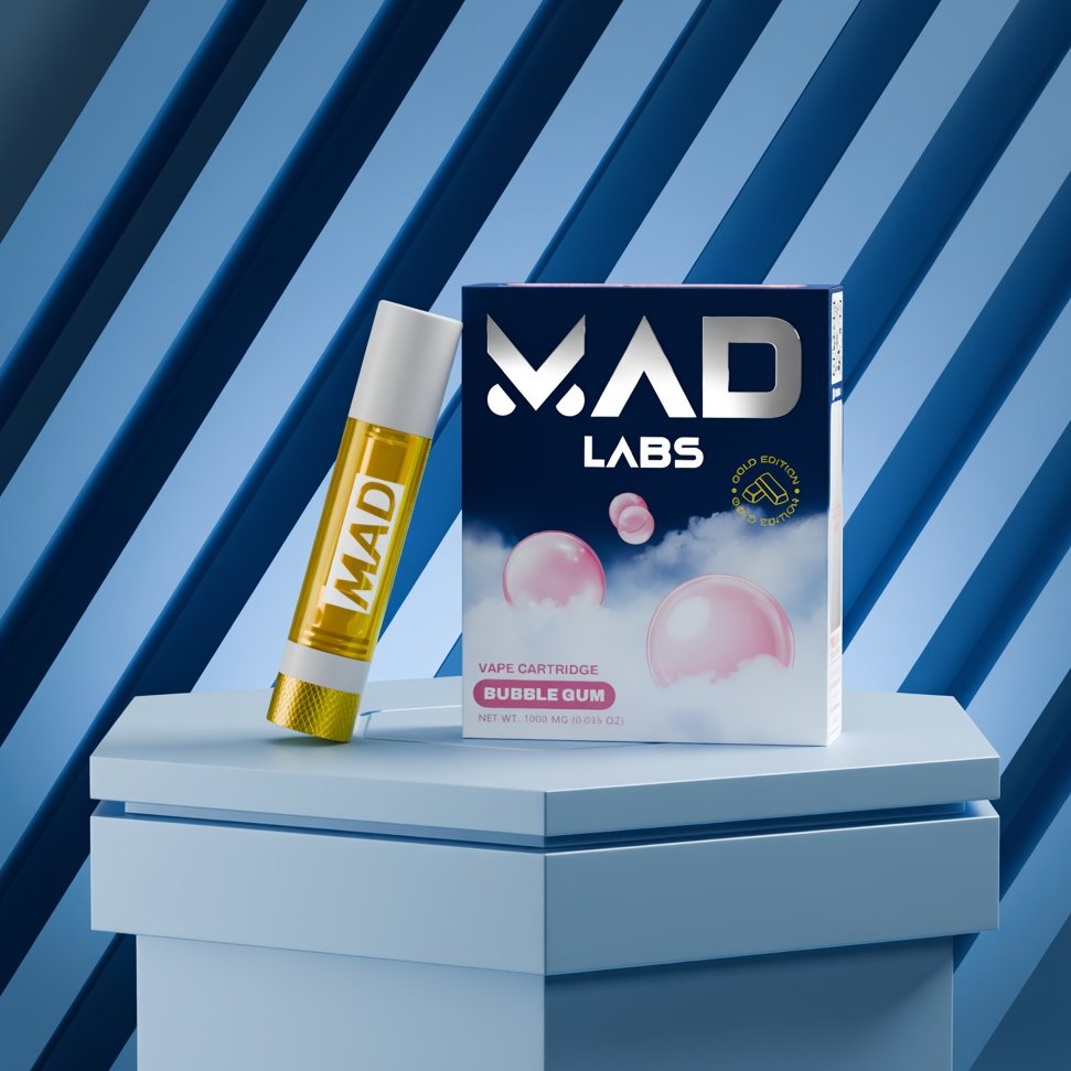 When life gets stressful, hit it with Mad Labs Bubble Gum 1G Carts 😌🫧

✨Gold Edition — smooth, rich flavor
🔗Fits any 510-thread battery
