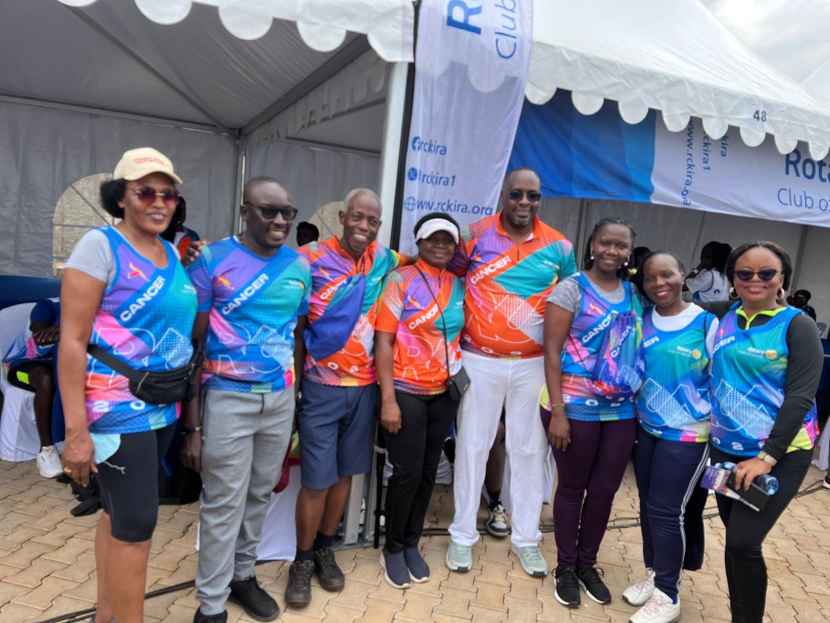 I joined the Rotary Fraternity to run for the 14th Edition of the Cancer Run 🏃‍♂️. Together with thousands of Rotarians and friends, we added our small contribution towards the fight against cancer. 
Grateful to God for this journey and impact 🙏.

#CancerRunUg25
#RotaryEyamba