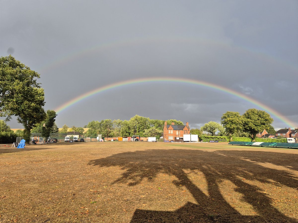 What a view here at <a href="/Worcester_CC/">Worcester CC</a>. The <a href="/ECB_cricket/">England and Wales Cricket Board</a> Disability Premier League is impressive even in the rain.