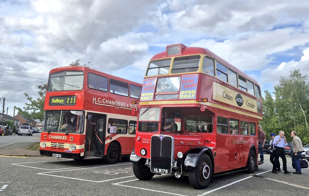 Jamiec1233's tweet photo. A brilliant day at the Sudbury Bus Rally with classic gems alongside a trio of sleek modernists. Three scenic routes ran from Sudbury, Suffolk to Colne Valley Railway in Gt Yeldham, Essex. #BusRally #TransportHeritage #EssexDaysOut #ClassicBuses https://t.co/dZuGb8uHo9