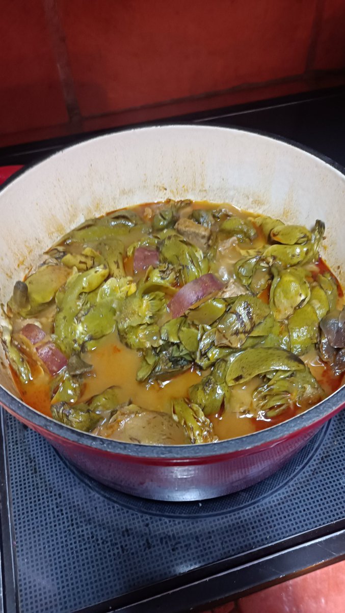 Before winter is completely done. Let's do a last waterblommetjiebredie.