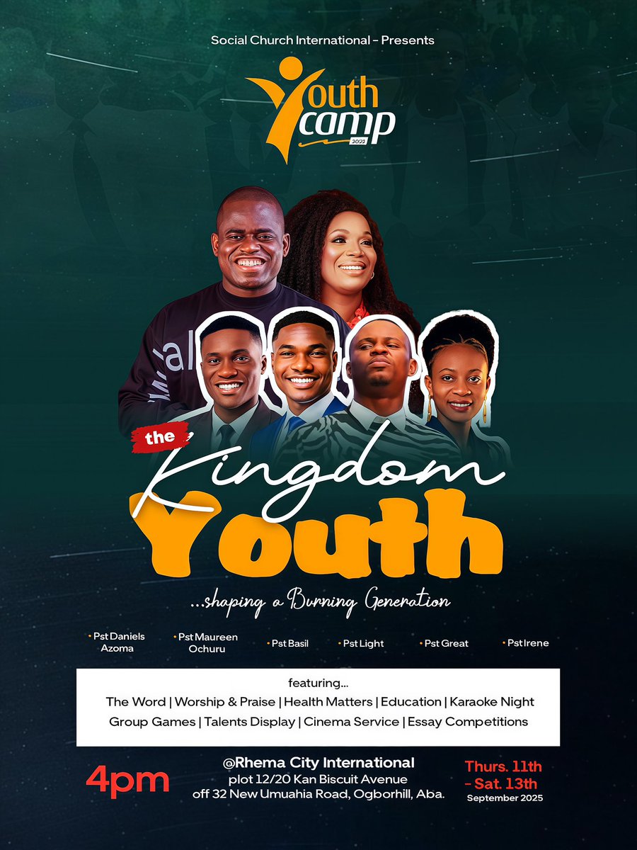 OPhamoux's tweet image. Because it’s Sunday today, here are some amazing church flyer designs I made.

Gimme work this new week nu!!

#sunday #livars #graphicsdesign