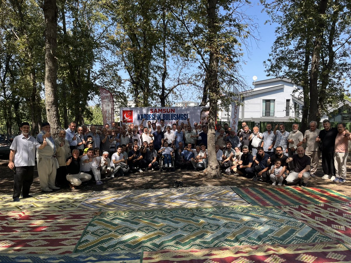 📍 Samsun

Samsun İl Başkanlığımız tarafından düzenlenen Kardeşlik Buluşması’nda teşkilat mensuplarımız ve kıymetli aileleriyle bir araya geldik.

🤝🏻 Birlik, beraberlik ve kardeşlik ruhunu pekiştiren bu anlamlı programda bizleri gönülden kucaklayan tüm dava kardeşlerimize